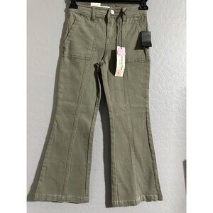 Celebrity Pink Girls Mid-Rise Flare Pants Size 8 NWT